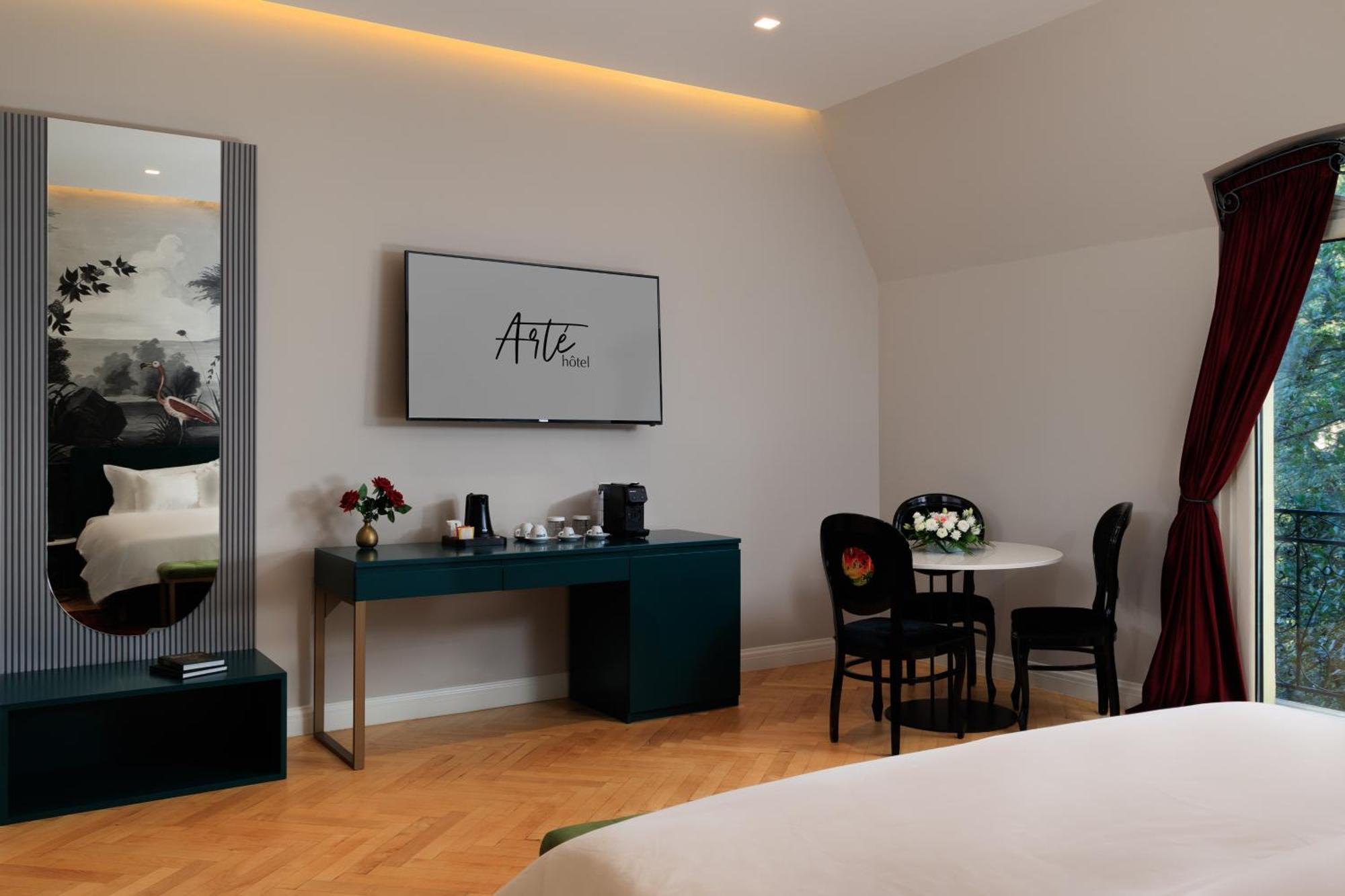Arte Boutique Hotel ติรานา ภายนอก รูปภาพ